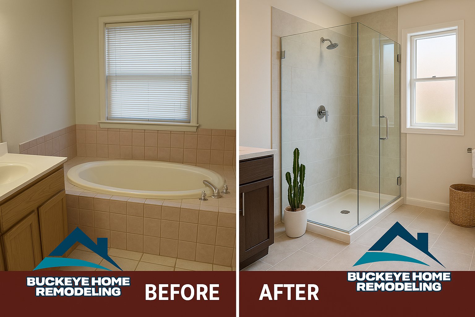 Tub to shower remodel in Buckeye AZ